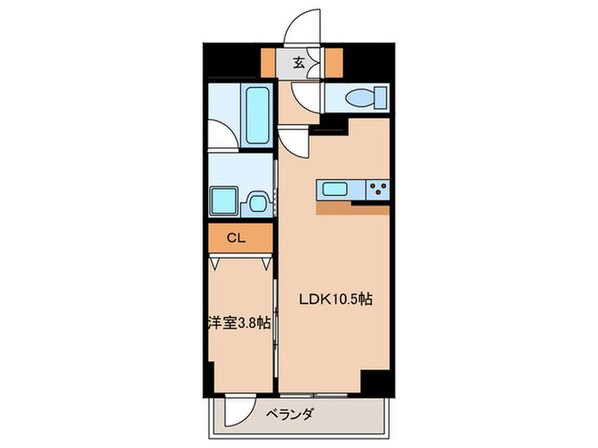 メゾンレクトの物件間取画像